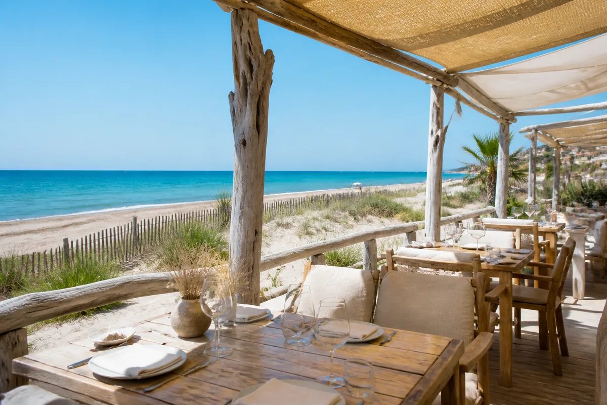 Restaurants à Narbonne-Plage : où manger face à la mer